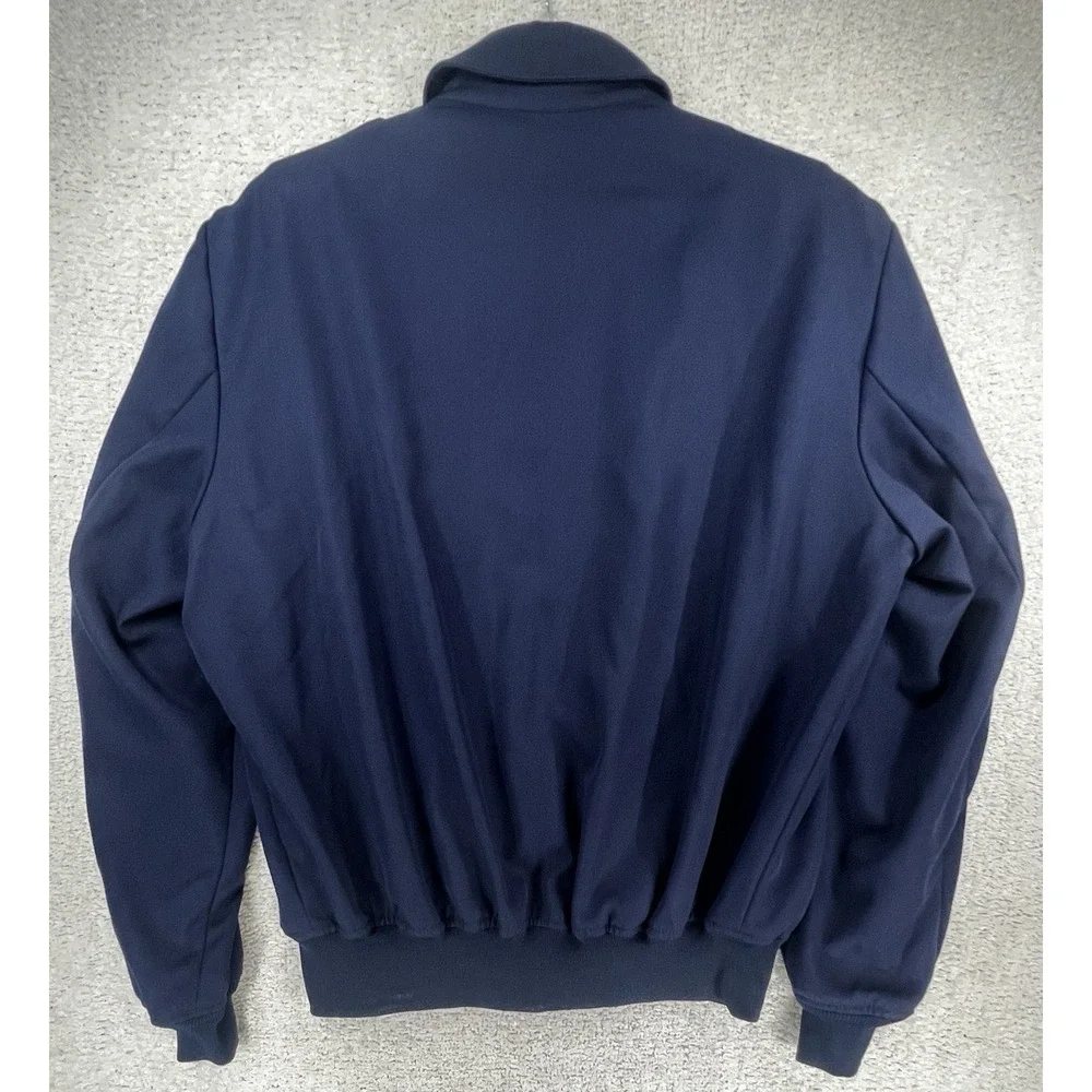 DSCP Wool Jacket Mens 46L USAF Flight Bomber Navy Military 2002 Vintage EUC